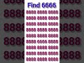 Find 6666 #oddoneout #trendingnow #youtubeshorts