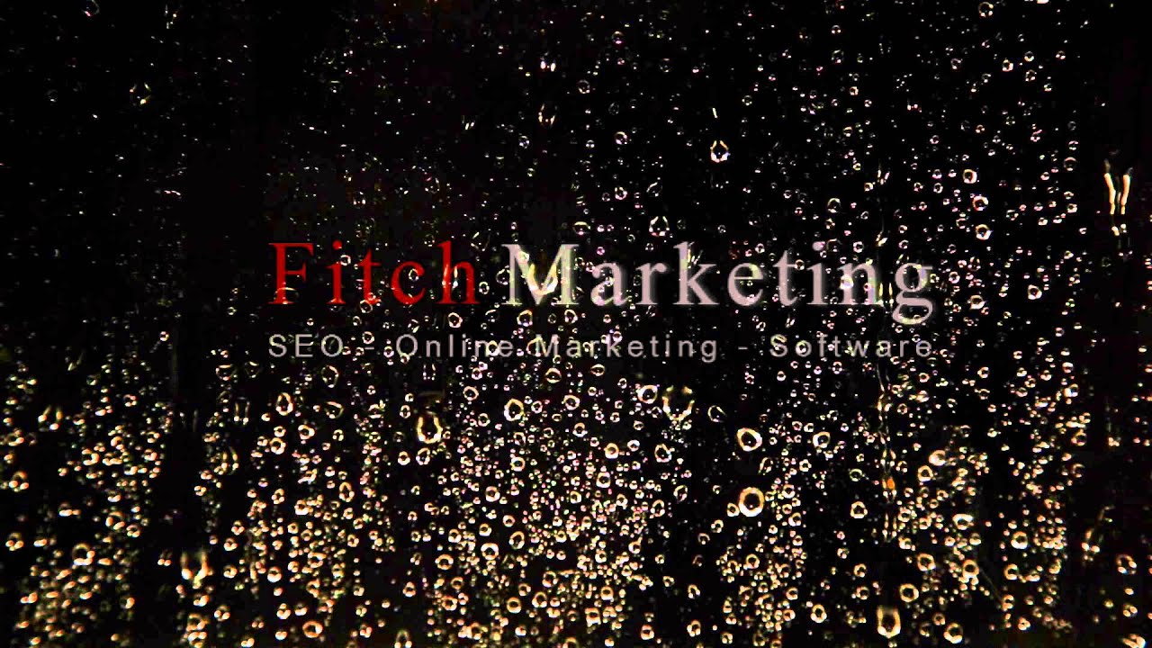 Water On Glass Splash Video Demo