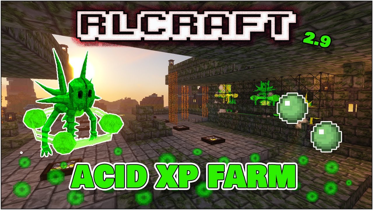 Acid Xaphan XP Farm  |  Slime Farm  |  Where to find Acid  |  RLCraft 2.9.1c