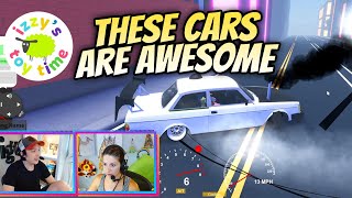 CARS FOR KIDS! DRIFTING CARS ON ROBLOX