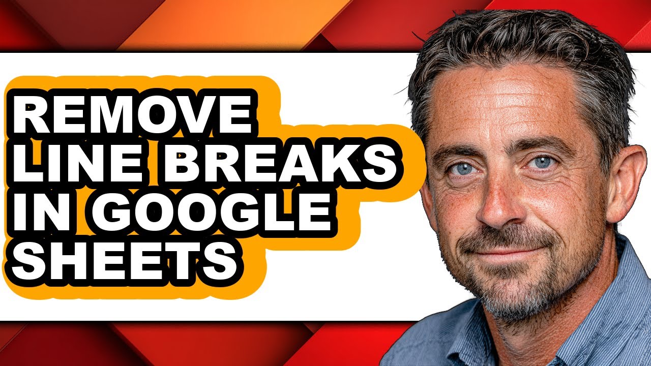 How to Remove Line Breaks in Google Sheets - Full Guide - YouTube