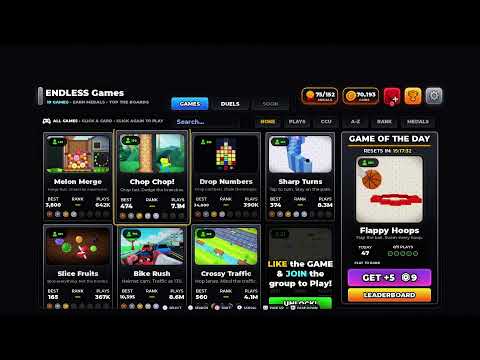 Endless Games on Roblox