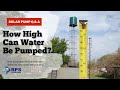 How high can water be pumped