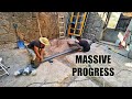 Renovating Abandoned House Into OFF GRID Dream Home | DIY Concrete Foundation & Plumbing - Ep.4
