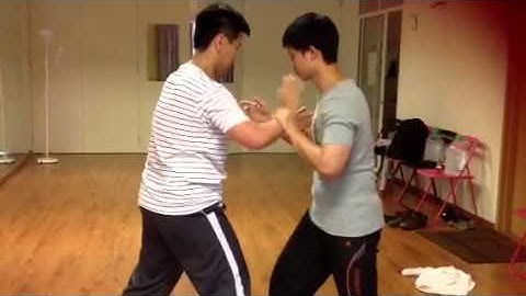 Taichi secret movements CK vs Jon push hands 2