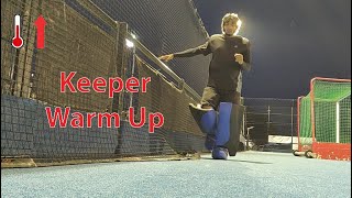 (Field) Hockey Goalkeeper Warm Up (Pre stick and ball)