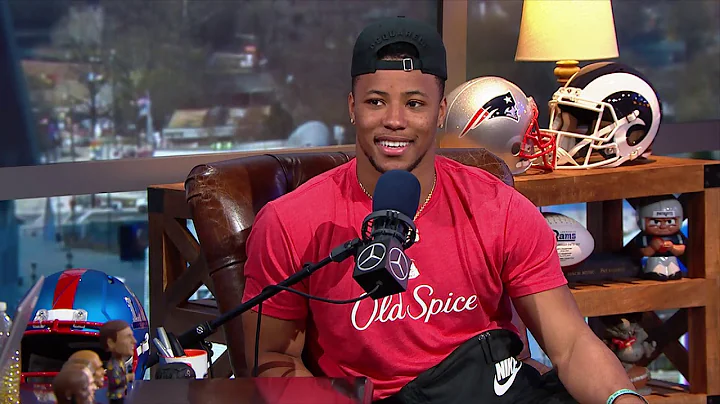 Giants RB Saquon Barkley on Getting Put in His Place by Eli Manning | The Dan Patrick Show | 1/30/19