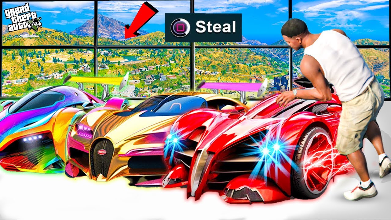SHINCHAN Stealing $1 To $1,000,000 Cars In GTA 5! || SumitOP