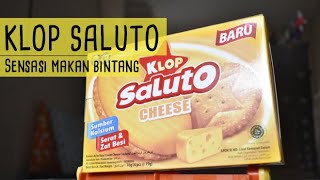 Klop Saluto cheese merasakan sensasi makan biskuit keju