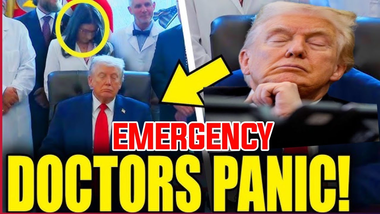 ОТДЕЛЕНИЕ НЕОТЛОЖНОЙ ПОМОЩИ: Трамп потерял сознание! Врачи срочно прибыли на место, когда он засн...