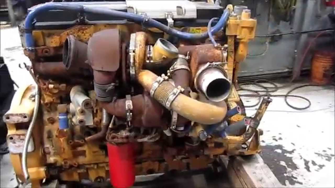 2005 Caterpillar C13 Acert Diesel Engine Running Kcb