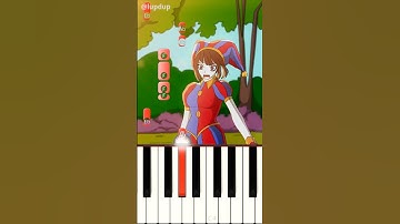 War Between Pomni and Miss Delight @lupdup2445 - Piano Tutorial