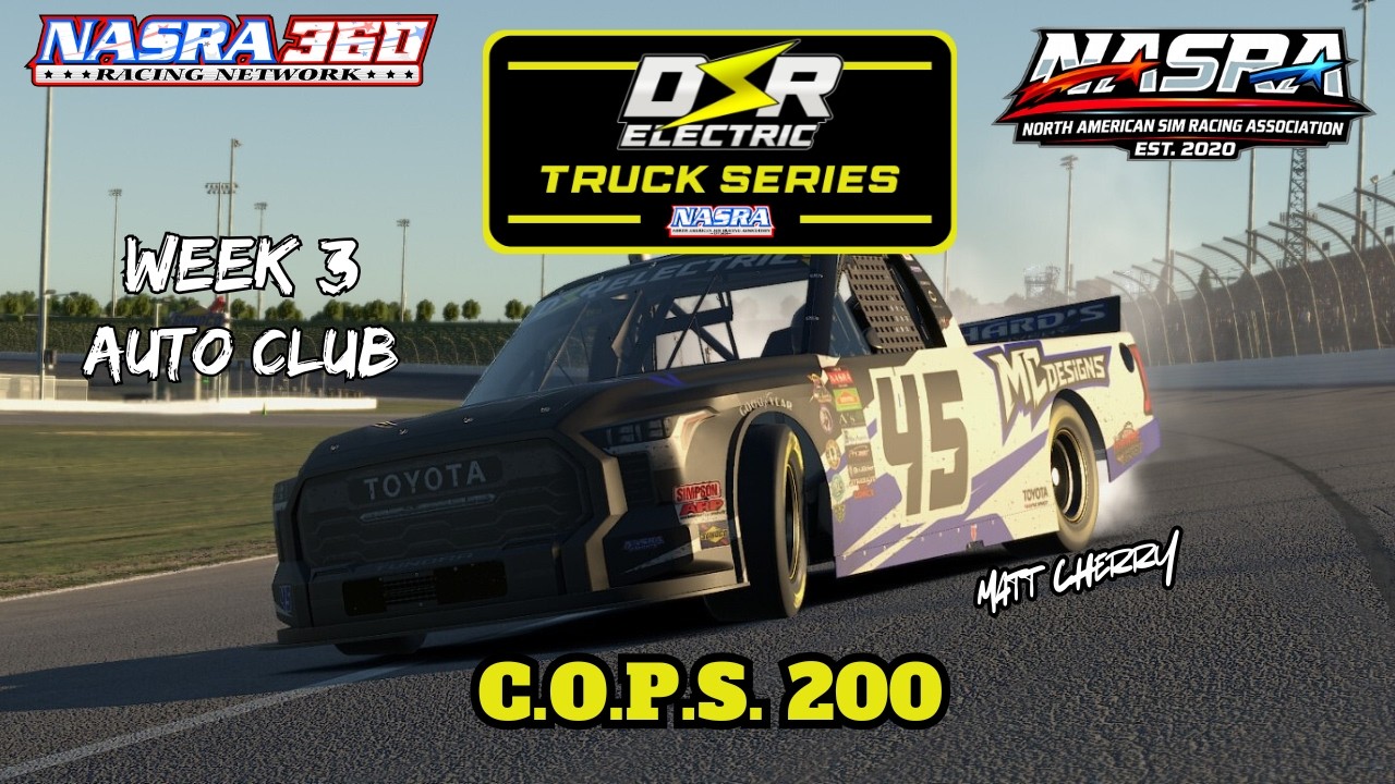 DSR Electric Truck Series | Concerns of Police Survivors 200 | Auto Club Speedway