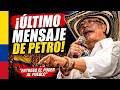 ¡ÚLTIMO MENSAJE DE PETRO! Lo que dijo sorprendió a todos en Barranquilla