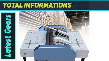 NYMFEA A3 Booklet Maker: de ultieme oplossing voor automatisch binden en vouwen!