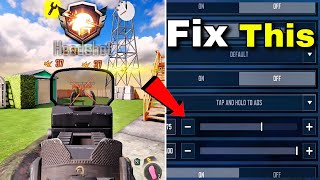 How To Improve Your Aim in COD Mobile (Best Settings + Tips) #callofduty #codmtips