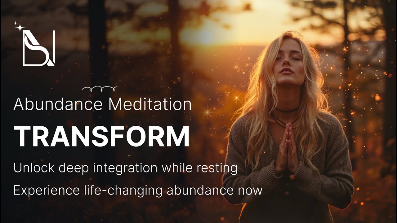 Deep Abundance Integration Meditation | Transform While You Rest - YouTube