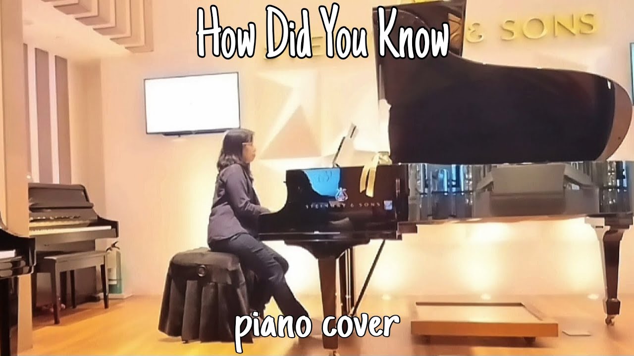How Did You Know - Gary Valenciano (piano cover by GIZMO)