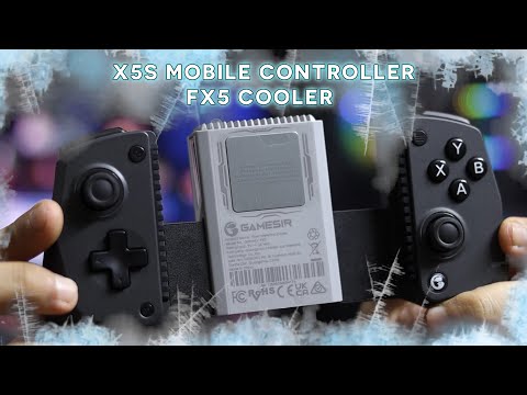GAMESIR X5s Mobile Controller | FX5 Cooler - Portable Controller and Air Conditioner
