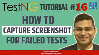 TestNG Tutorial #16 - How to Capture Screenshot for Failed Tests in TestNG screenshot 5