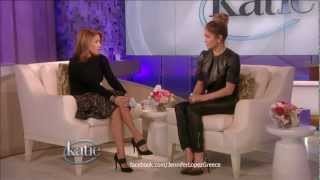 Jennifer Lopez on 'Katie Couric Show' 25/1/13 - Talks Ben Affleck's Win at Golden Globes (HD)