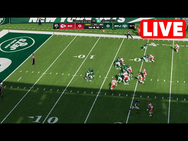 Transmissão ao vivo grátis do jogo Kansas City Chiefs x New York Jets da  NFL : r/AndroidFinal