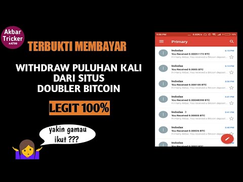 LEGIT 100% DOUBLER BITCOIN BIG PROFIT TERBUKTI MEMBAYAR #AKBARTRICKER - 동영상