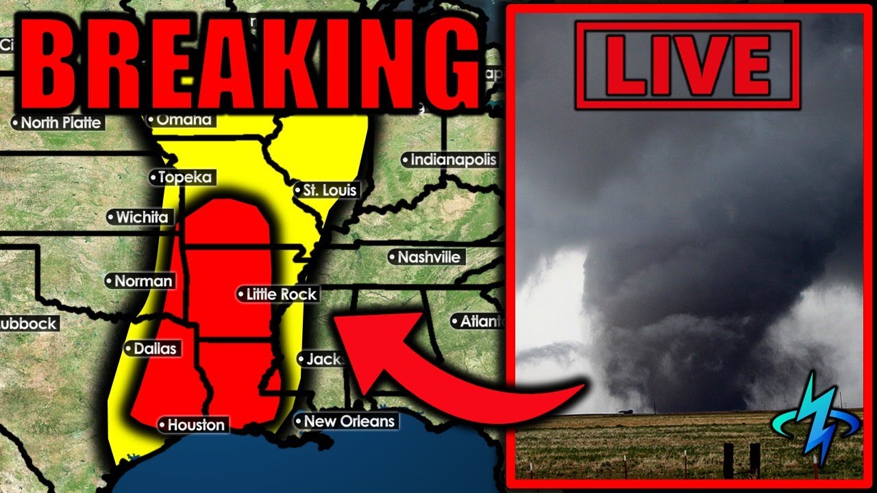 Tornado Warnings in Texas! | Live Footage (04/27/24) - YouTube