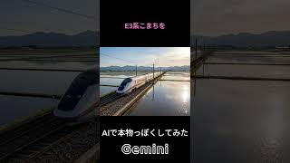ChatGPT vs Gemini vs Copilot どれが一番リアル？【E3系こまち】