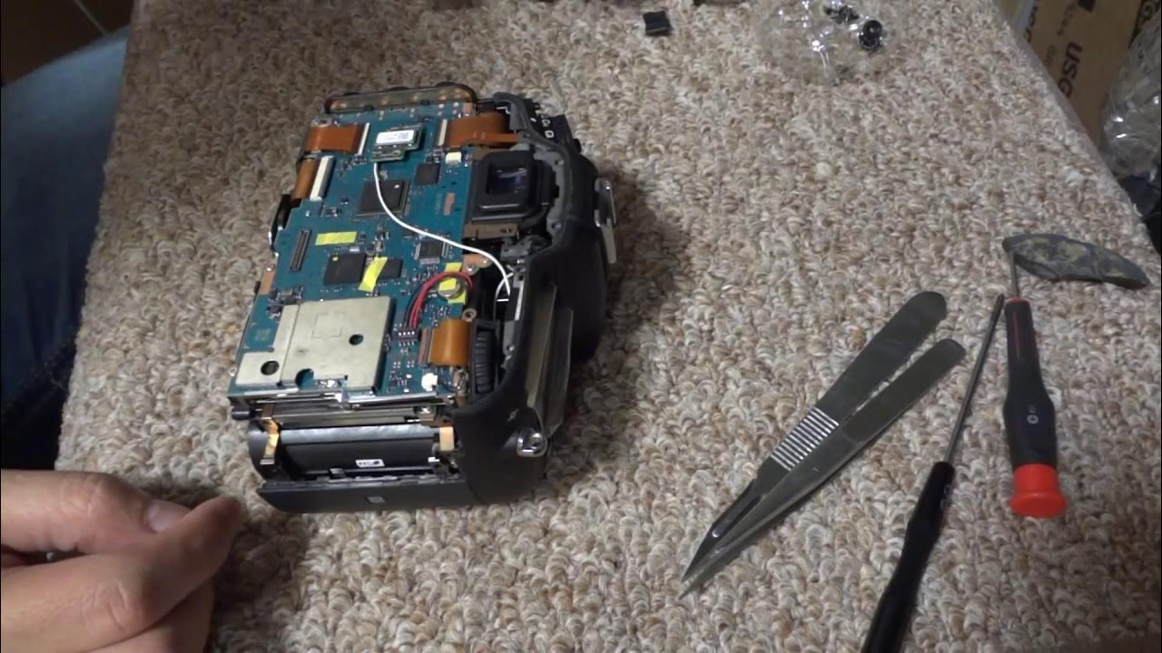 how to disassemble nikon d7200 part 01 - YouTube