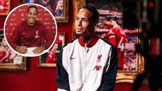 Van Dijk Signs Contract Extension at Liverpool