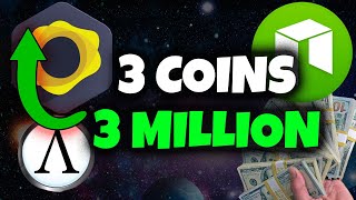 3 Coins To 3 Million Top Crypto Next 2 4 Months Youtube