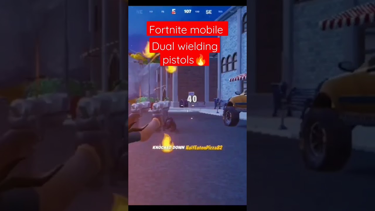 Fortnite Mobile DUAL WIELD PISTOLS FUN TIMES 