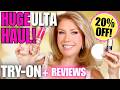 I Went A Little Crazy At The ULTA Member Savings Event... (New Makeup Try On)