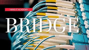 What is a Bridge? - CompTIA Network+ N10-008 Domain 2.7