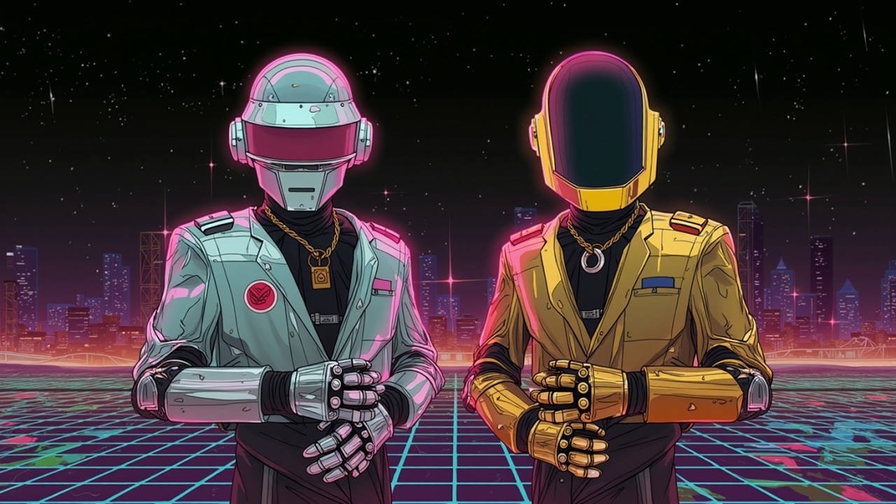 Funk Wave Retro Chill Electronic Mix Daft Punk Vibe Night Drive Music ~ Эстетика 80-х