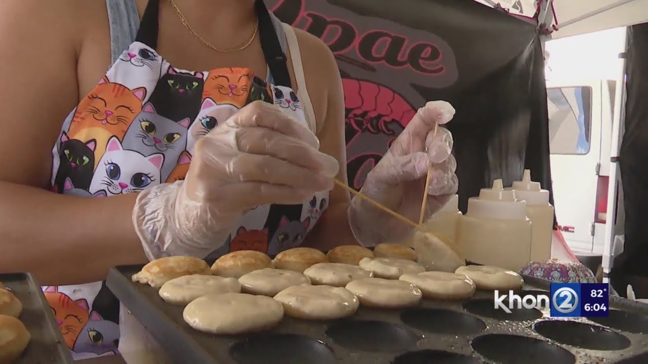 Hawaii Farmer's market practicing what they preach YouTube