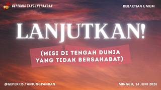 Kebaktian Umum 1 | Minggu, 14 Juni 2026 | Pk. 07.00 Wib | Pdt. Rony Samuel