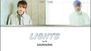 Da-ICE - Lights [Color Coded Lyrics Kan/Rom/Eng]