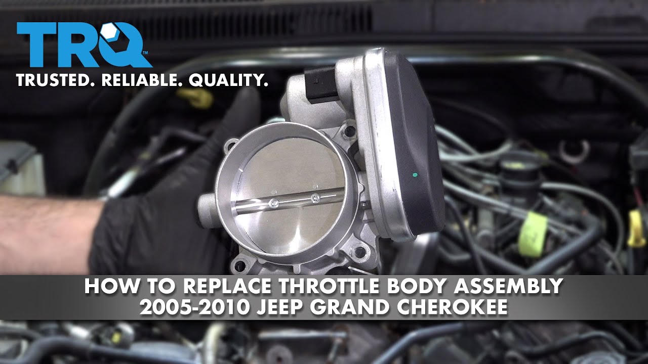 How To Replace Throttle Body Assembly 2005-2010 Jeep Grand Cherokee -  YouTube