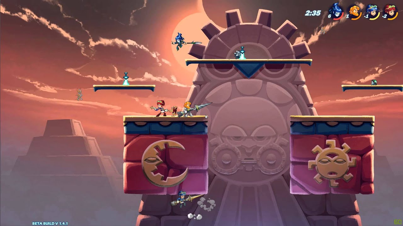 Brawlhalla Online Gameplay 16 Kills 2 Falls YouTube