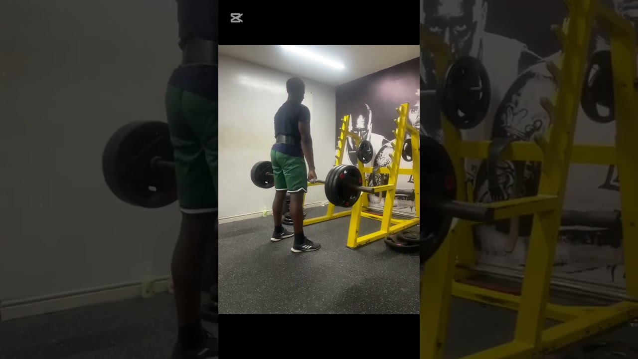 Anjola Defensive lineman  workout 2