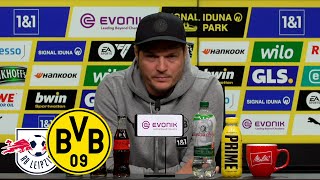 Pressekonferenz mit Edin Terzic | Leipzig – BVB