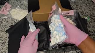 Pack an order with me🦄🩷💫 #cornstarch #chunks #fyp #crunchbae #Martini #unicornsmilk