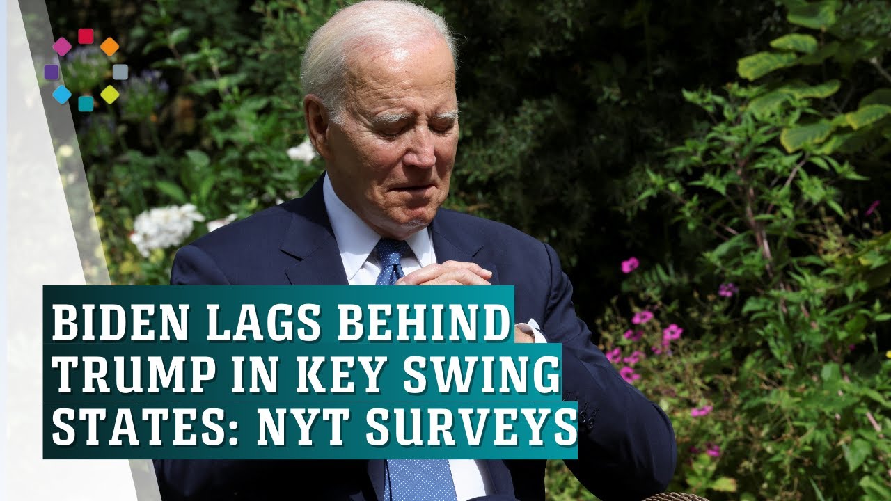 Biden trailing Trump in swing states: NYT polls - YouTube