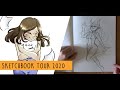 Sketchbook tour 2020  mon retour