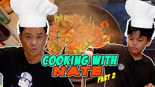 Cooking with Nate (beef stir fry with broccoli ekek)