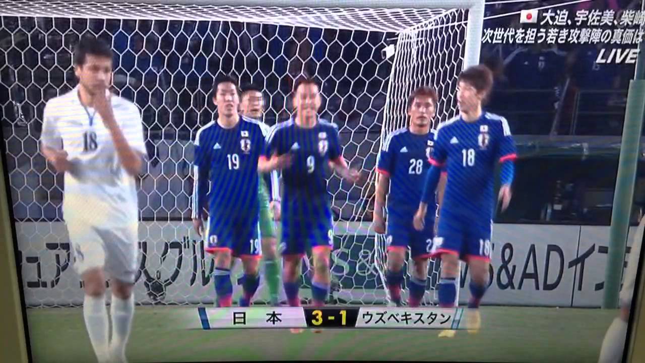 5ゴール ハイライト サッカー日本代表vsウズベキスタン Japan Uzubekistan All Goal 5 1 15 3 31 Youtube