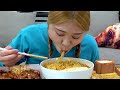 MUKBANG! TOFU FIRE NOODLES Fried Chicken CVS EATING by HIU 하이유 Mp3 Song