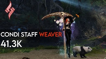 Gw2: Condi Staff Weaver Benchmark | 41.3K